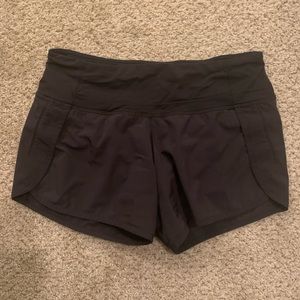 LULULEMON SPEED UP SHORT 4” - BLACK